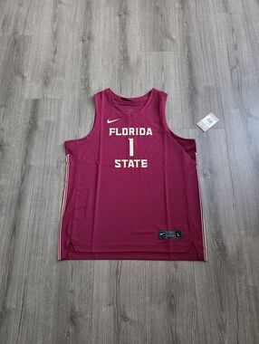 Nike Florida State Seminoles Basketball Jersey Mens Size Large
